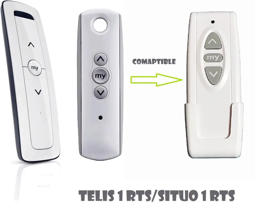 1 упаковка пультов дистанционного управления Telis loco RTS Pure 433 42 МГц Замена|Пульты ДУ|