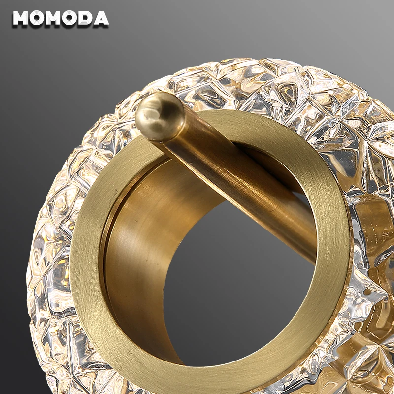 Современные латунные потолочные светильники освещение для спальни столовой