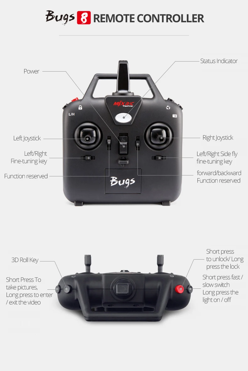 Дрон MJX RC Квадрокоптер B8 Bugs 8 бесщеточный мотор пульт дистанционного управления Дрон профессионалов вертолет игрушки Рождественский подарок