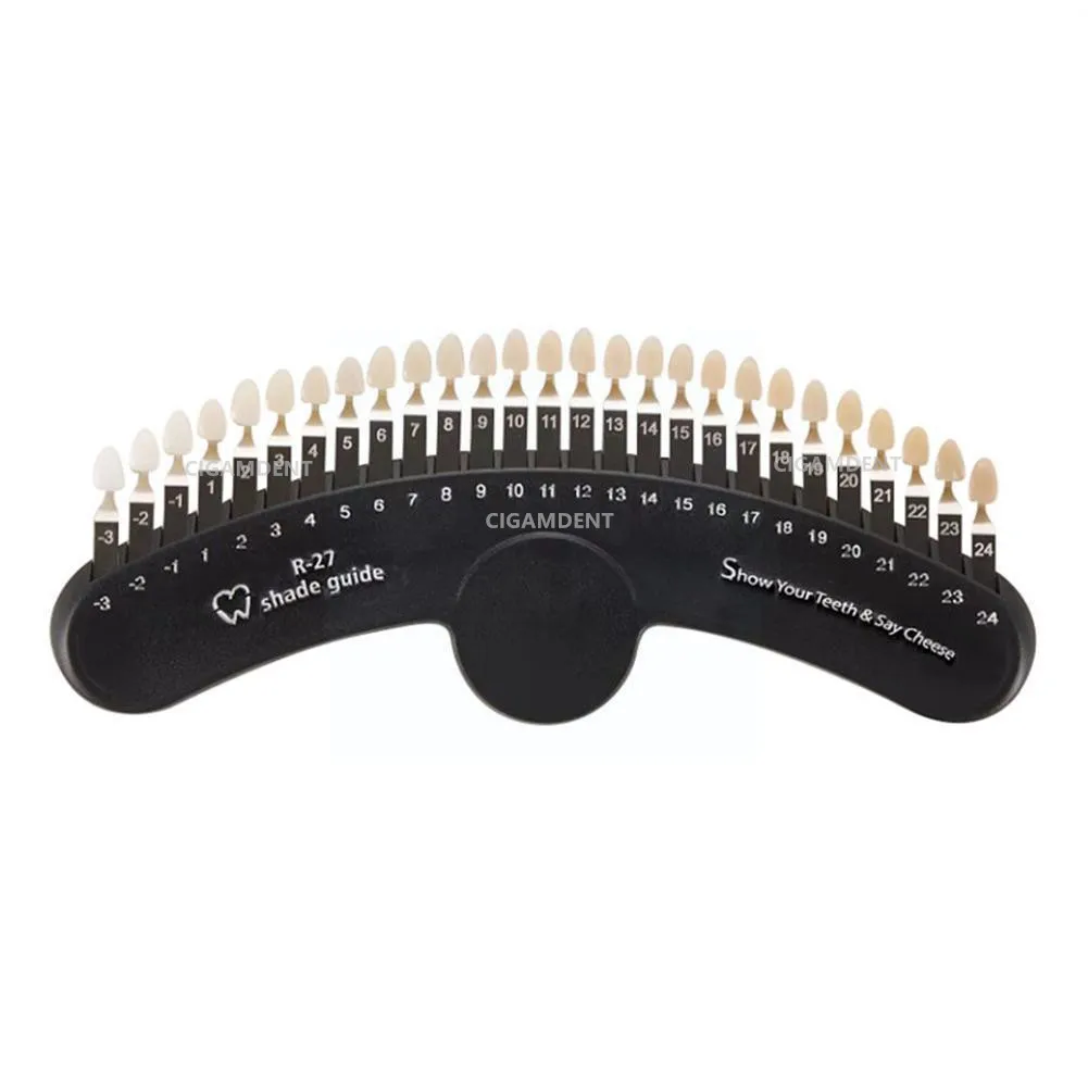 Dental Instruments Teeth Bleach Shade Guide 3D Color Plate Porcelain Material Whitening 16/20/27 VITA VITAPAN | Красота и здоровье