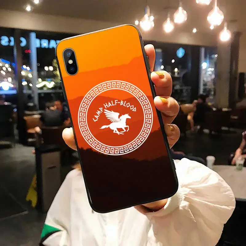 

cartoon Movie percy jackson Phone Case for iPhone 11 12 pro XS MAX 8 7 6 6S Plus X 5S SE 2020 XR