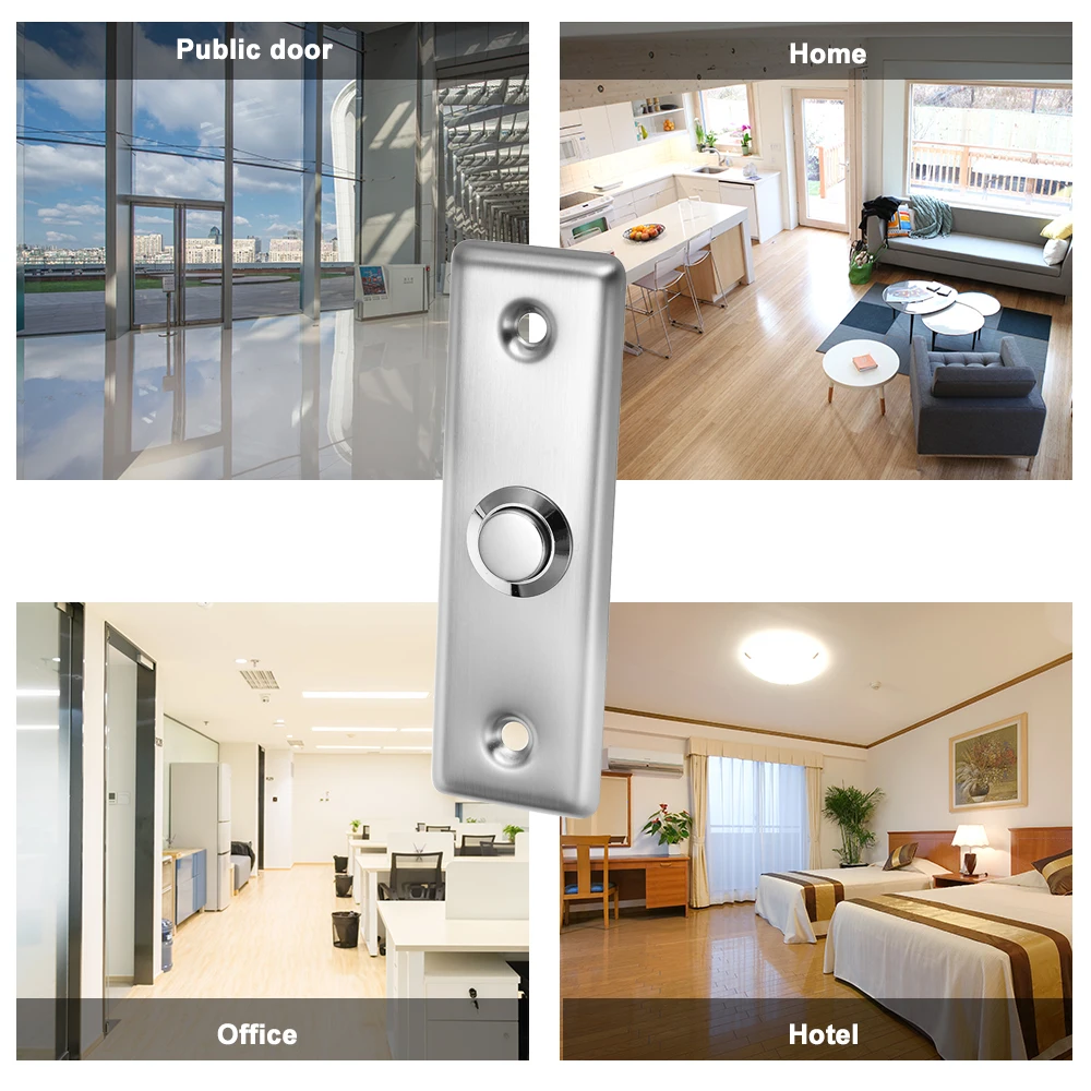 Электронный дверной замок без COM нержавеющая сталь | Безопасность и защита