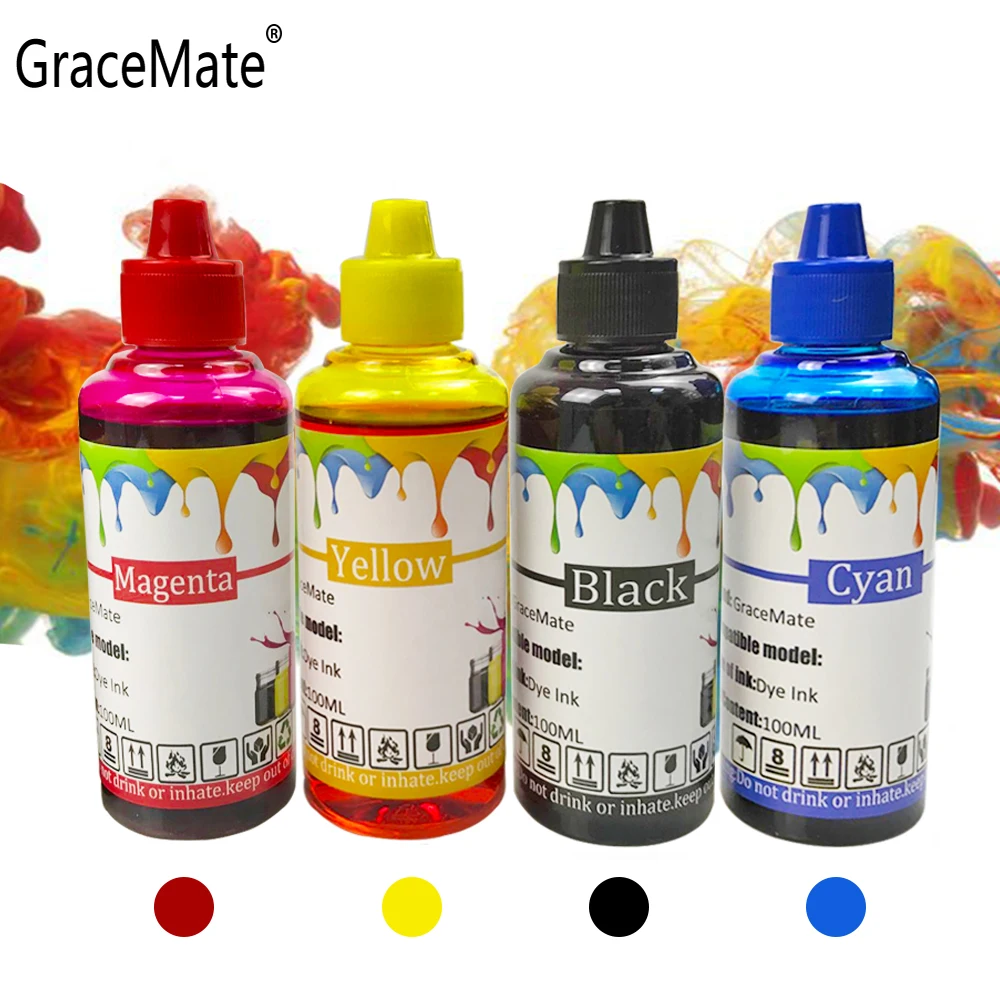 GraceMate 680 принтер заправка чернил бутылка совместима с Hp для 2135 2136 2138 3635 3636 3835 4535 4536