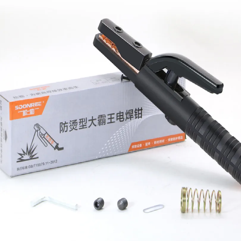 

Зажим для паяльника, медный сварочный зажим из чистой меди, 800 А, длина 28 см, аксессуары, держатель электрода, позиционер для сварки