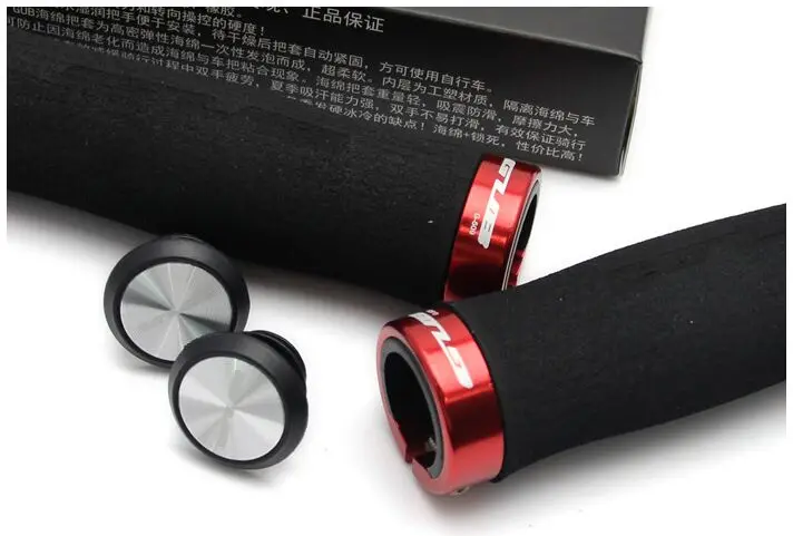 Bike Grips GUB MTB Road Bicycle Handlebar Grip Cycling Handle Lockable For lock Aluminum Alloy + Sponge elcik Parts 2019 | Спорт и