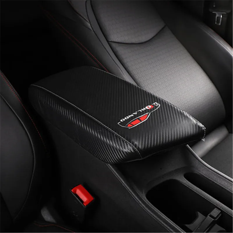 Автомобильный центральный подлокотник чехол из ПУ для Chevrolet ORLANDO 2018 2020 Стайлинг
