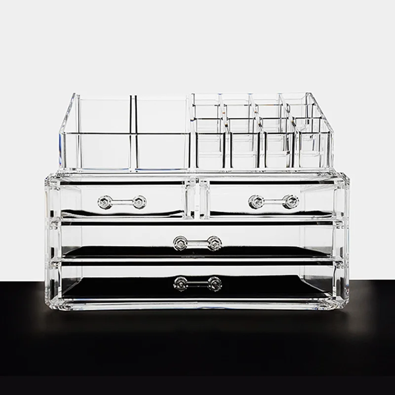 Макияж косметический Органайзер губная помада тени для век кисти в одном месте