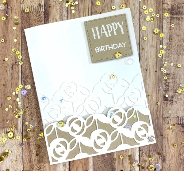 Piggy Craft metal cutting dies cut die mold Flower cluster frame Scrapbook paper craft knife mould blade punch stencils | Дом и сад