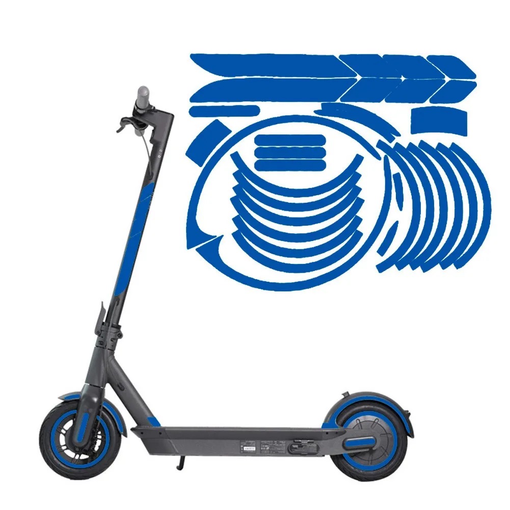 Светоотражающая пленка для Ninebot Max G30 E-Scooter ночное предупреждение