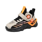 2021 модные детские кроссовки обувь на каждый день; Модные гетры для детей и малышей с узором для маленьких мальчиков, из сетчатой ткани с мягкой подошвой; Спортивная обувь; Кроссовки; Противоскользящая обувь для мальчика 8020