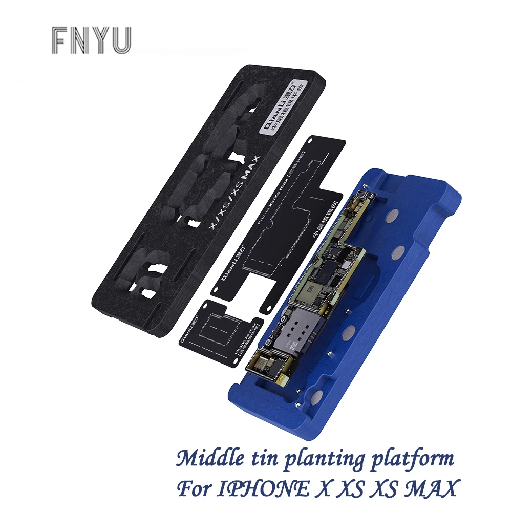 

Qianli middle layer tin planting platform for iPhone X XS Max mainboard maintenance Strong magnetic field tin planting tool