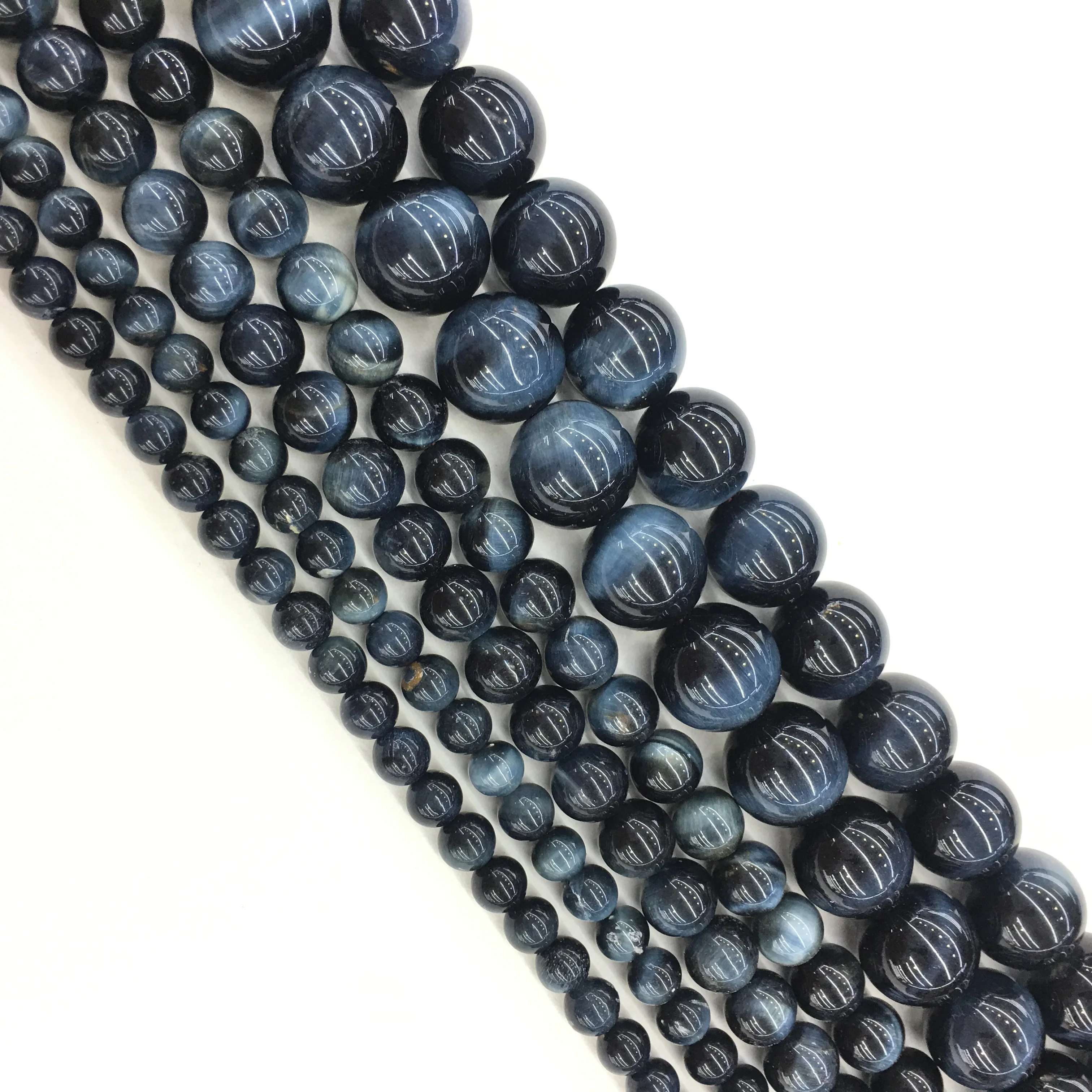 Цена по прейскуранту завода натуральный камень голубой тигровый глаз круглые