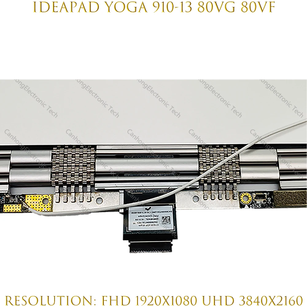 ЖК-экран для ноутбука Lenovo Yoga 910-13 910-13IKB 80VF 80VG 13 9 дюймов UHD 4K FHD сенсорный дигитайзер