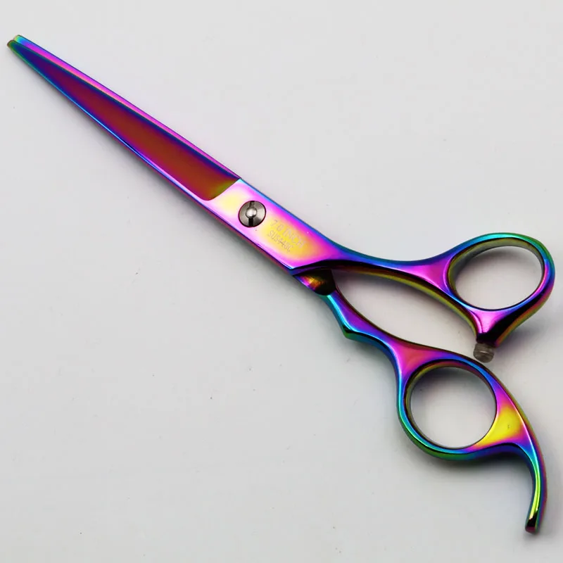 Ножницы из нержавеющей стали для стрижки домашних питомцев 7 дюймов многоцветные