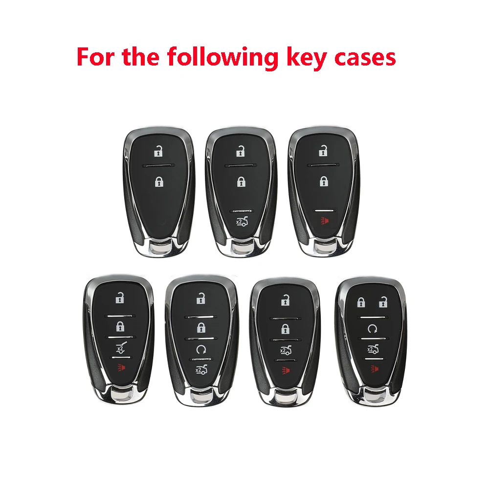 Автомобильный смарт-чехол для ключей чехол брелок Chevrolet Chevy Camaro Cruze Malibu Orlando