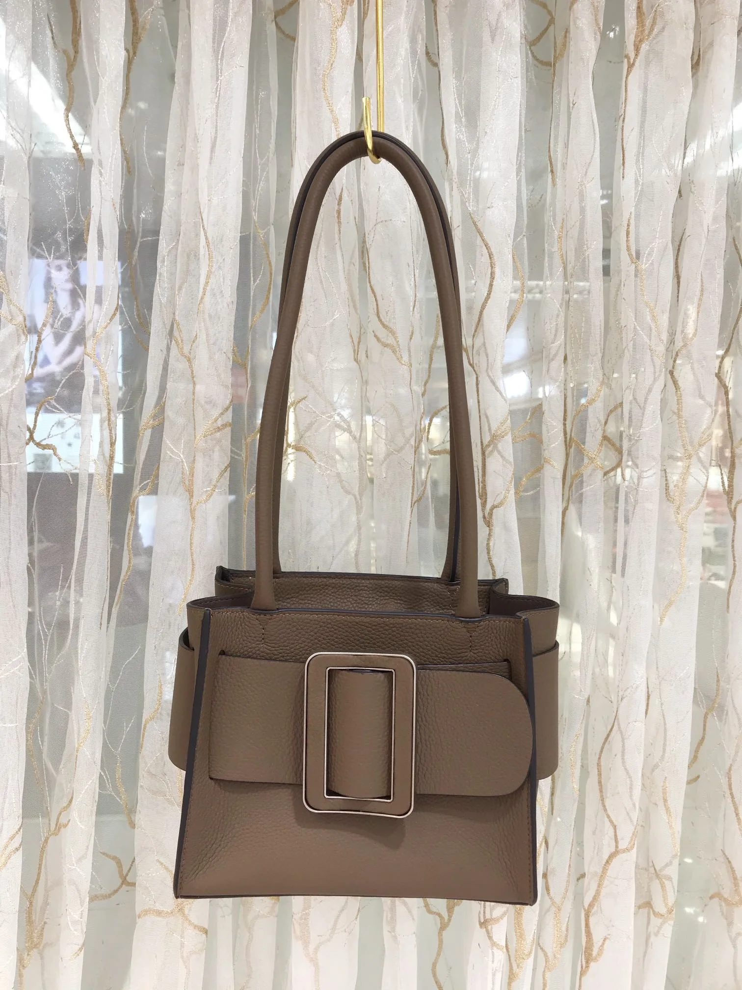

The New Style Fashion Women Top Handbag One Shoulder And Tote Bag Genuine Cow Leather Exquisite High Quality 2021 5Color 18cm