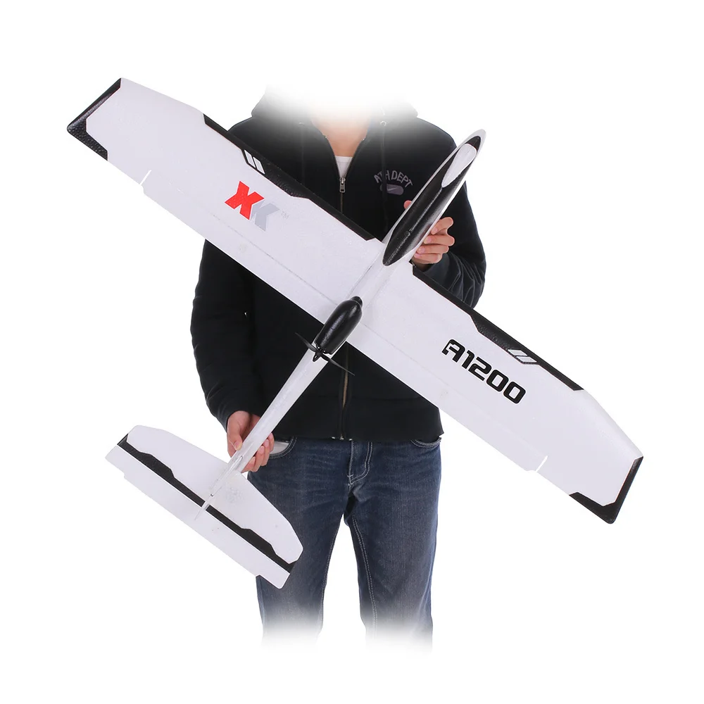 WLtoys XK A1200 3D 6G бесщеточный двигатель фиксированное крыло самолет 5,8G FPV 2,4G 6CH S-FHSS самолет дистанционного управления EPO планер RTF 89 см длина дрона