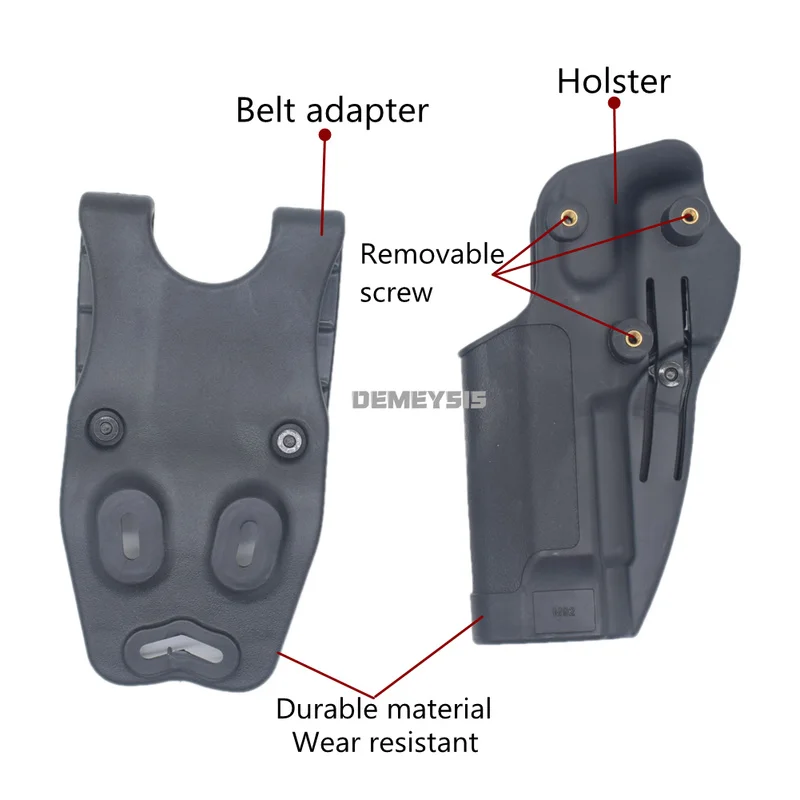 Правой и левой руки кобура для пистолета Черный Tan пистолет Беретта армейская