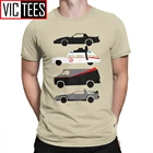 Мужская футболка в стиле Харадзюку, с коротким рукавом, из хлопка