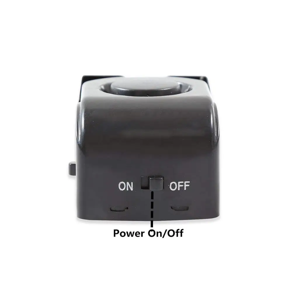 

120DB Hotel Home Alarm System Wireless Security Anti-theft Alarm Mini Door Stop Alarm Door Lock System Vibration Security Sensor