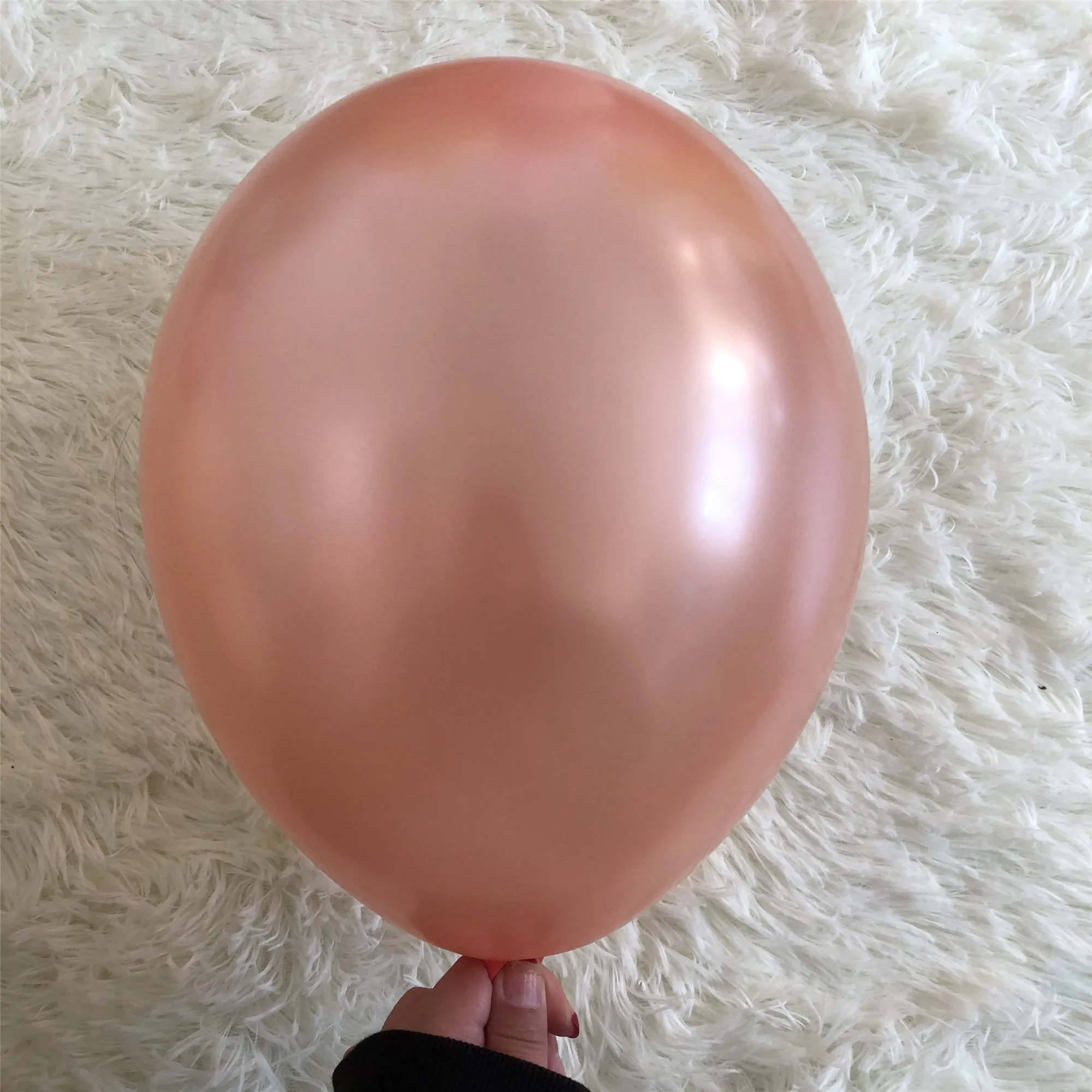Rose gold 30 шт. 5/10/12-дюймовый бордовый жемчужно-белый латексные шары, гелий цвет красного вина для праздника вечерние для девичника, свадьбы, дня рождения, Декор - Цвет: Rose gold