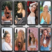popular internet celebrities addison rae phone case for huawei honor 30 20 10 9 8 8x 8c v30 lite view 7a pro