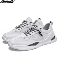 abhoth men casual shoes light men sneakers 2021 new breathable lace up men mesh shoes fashion casual no slip men tenis masculino