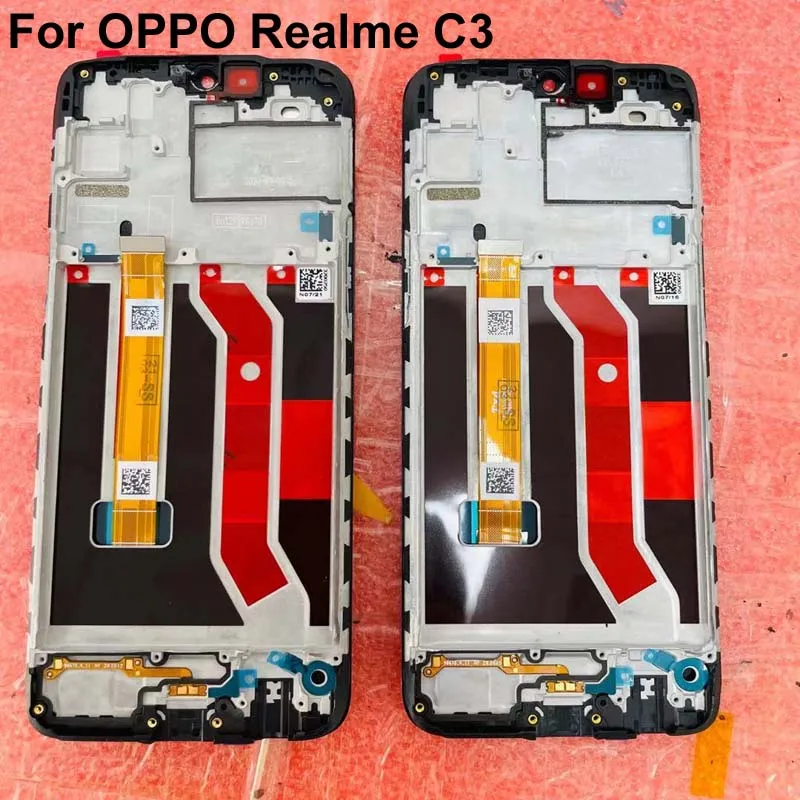 

Оригинальный Лучший дигитайзер экрана в сборе для OPPO Realme C3, рамка для сенсорного ЖК-экрана OPPO Realme C3