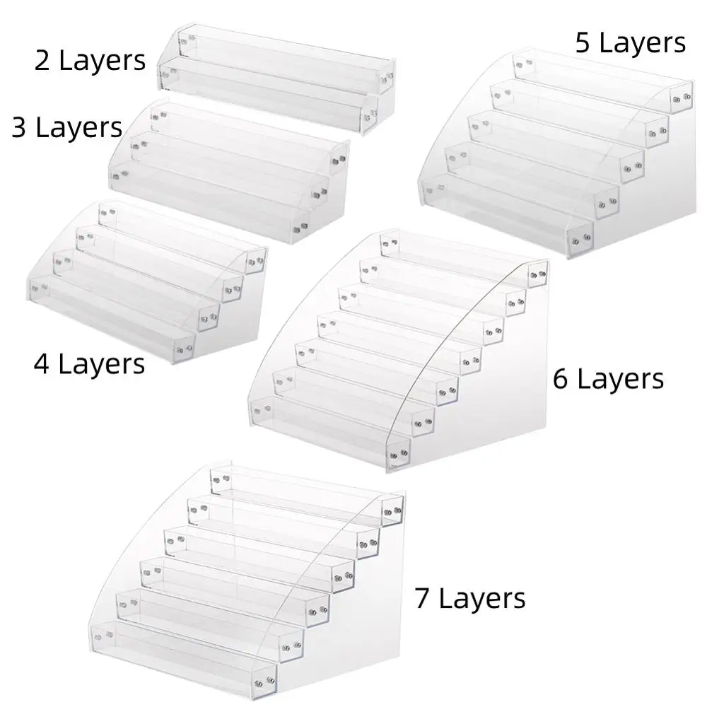 От 2 до 7 лет Слои ярус акриловый лак для ногтей настольная подставка Дисплей