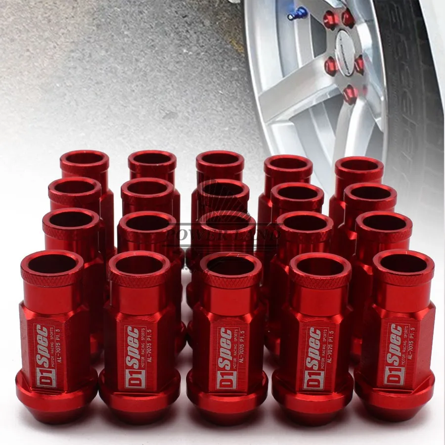 1 комплект Красный Универсальный Автомобильный Стайлинг алюминиевая заготовка 20