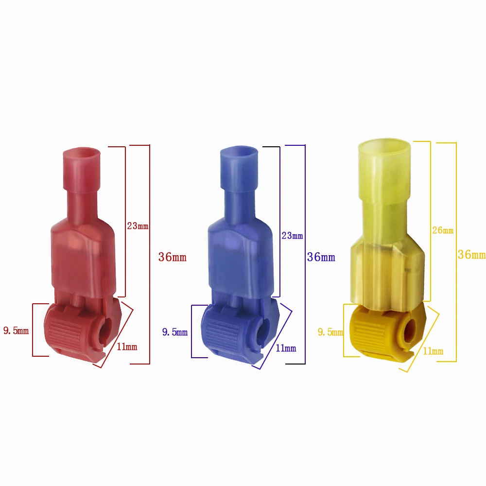 UnvarySam 140 шт. ОБЖИМНАЯ Изолированная клемма разъемы для проводов муравей зажим