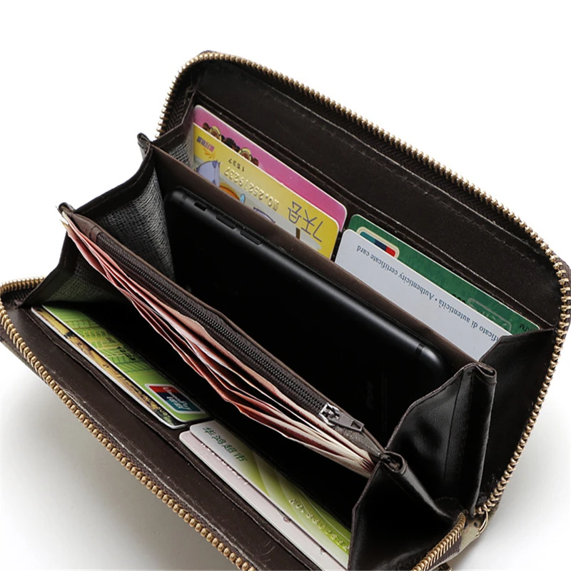 

New Wallet For Women Solid Color Fashion Stone Pattern Classic Fashion Multi Card Slot Large Capacity Black Red Long Wallets