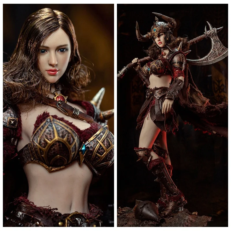 1/6 Scale Action Figure doll Viking Woman Metal Skeleton Seamless Body Female Pirate Model 12&quot Collectible Figures Plastic Toys | Игрушки