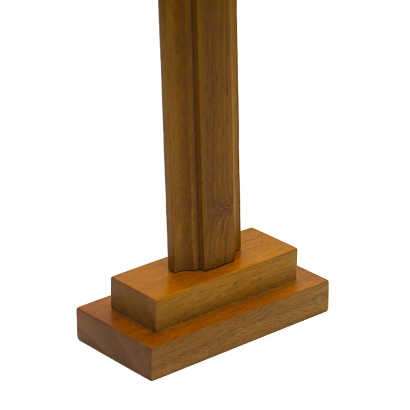 Cruz de pie de madera para decoraci&oacute;n, Cruz de Altar con soporte, mesa de doble cara, regalo-4