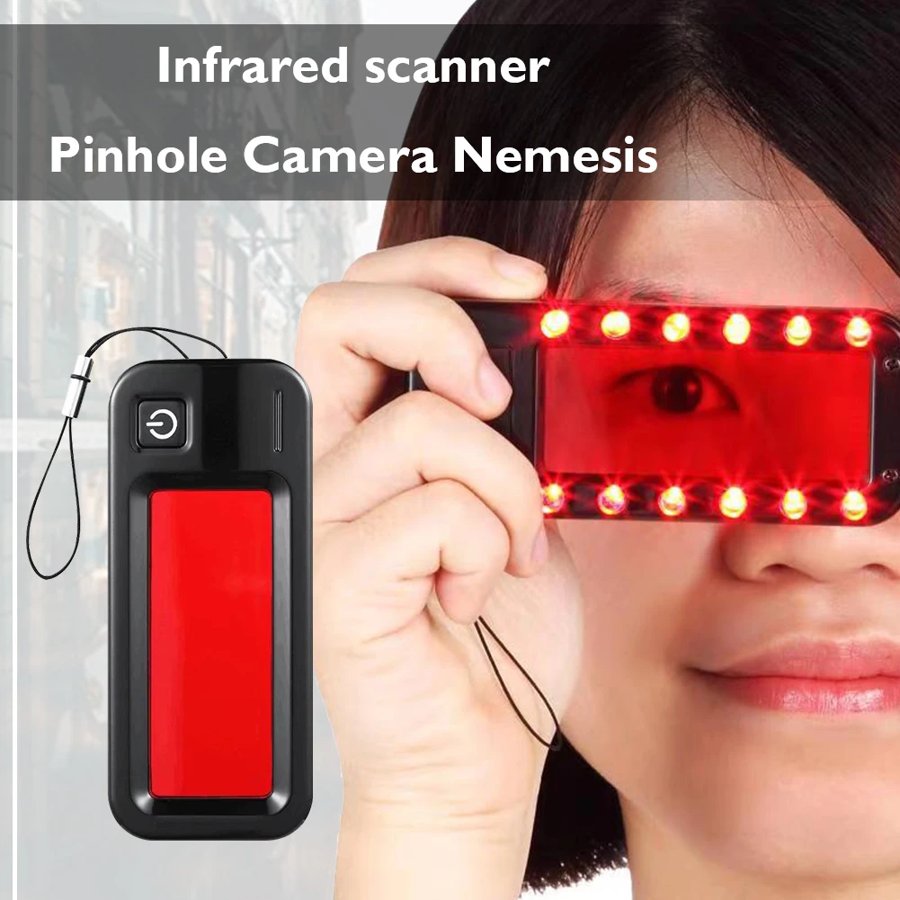 

Multi-Function Wireless Camera Detector Infrared Hide Lens Signal Finder