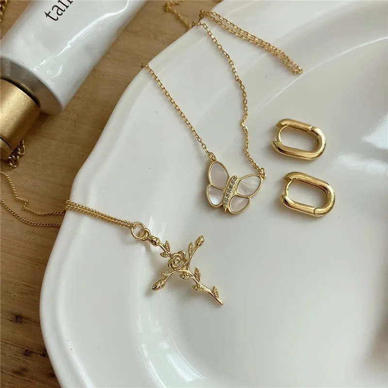RUIYI реальные 925 стерлингового серебра 18K с перекрестными ремешками золотого цвета