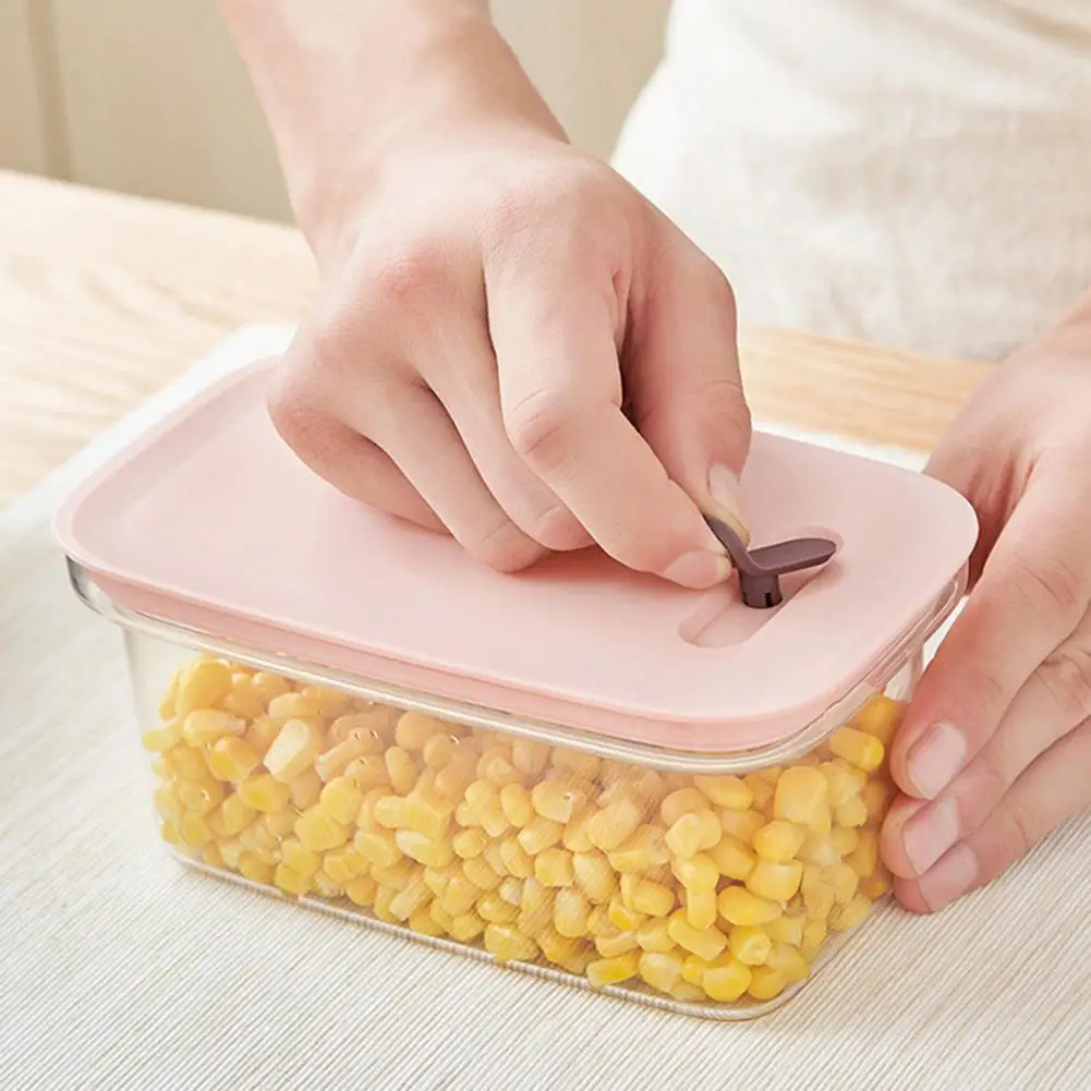 

50% Dropshipping!Fresh-keeping Box Safe Healthy Stable Refrigerator Food Fresh-keeping Rectangle Box for Home