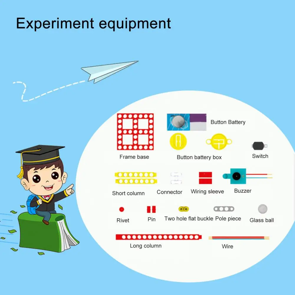 1 набор пластиковых игрушечных сейсмографов с аккумулятором