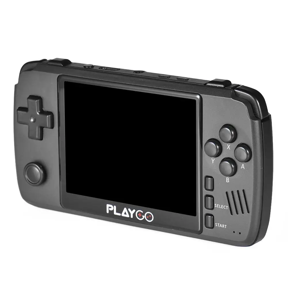 

Playgo Upgraded 3.5 Inch IPS Retro Video Handheld Game Console Built in 16GB SD card 64 Bit Emulator console for PS1 G BA