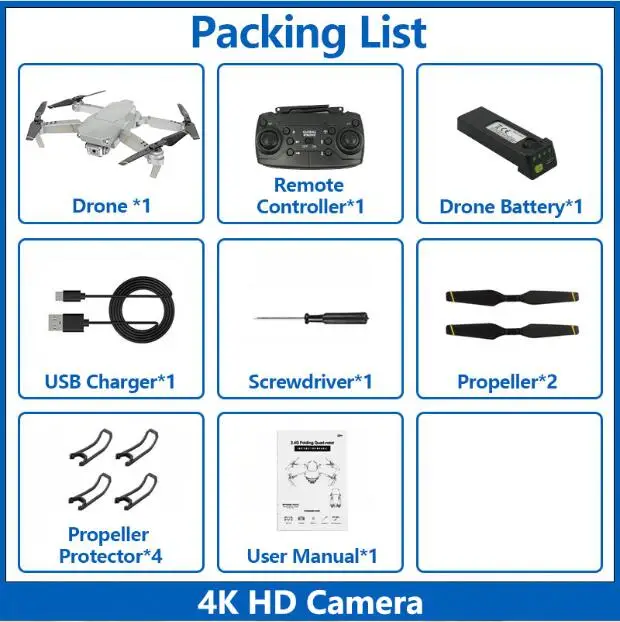 4K Pro HD Глобальный Дрон EXA GD89 4K Дрон селфи Дрон RC Дрон X Pro беспилотный Квадрокоптер FPV с камерой HD Квадрокоптер VS SG106 E58 E520 - Цвет: 4K Pro HD
