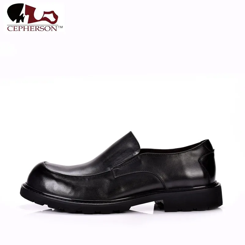 

"Luxury Designer Italian Shoes Men Business Casual Loafers Breathable Men Flats Increased Genuine Leather Shoes Black Moccasins