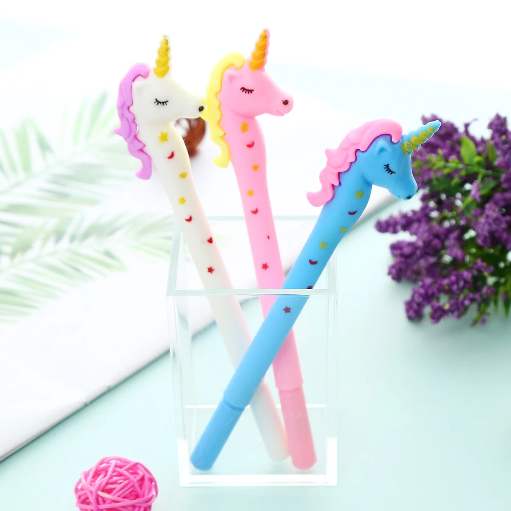 Классные милые Канцтовары с голубыми чернилами канцелярские принадлежности Kawai