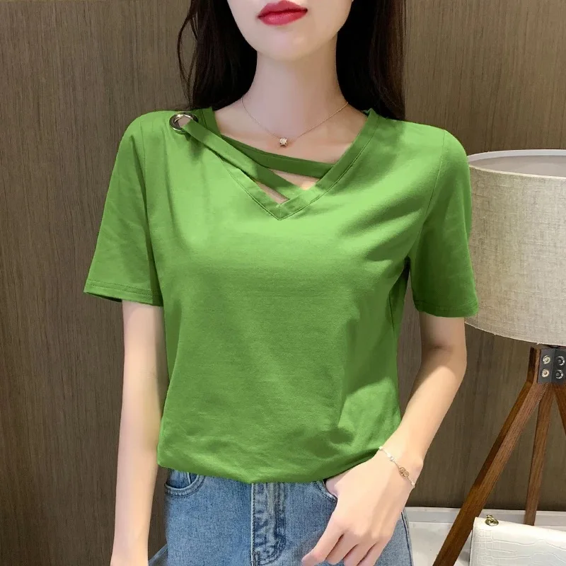 

Fashion Logo burgundy Printing T Shirts Women's Short Sleeve Fashion 100% cotton Female T-Shirts