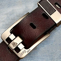 men belt male high quality leather belts waist strap for jeans luxury brand design pin buckle fancy cummerbunds ceinture homme