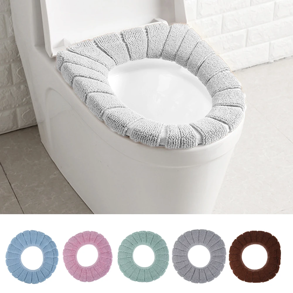 Ванная комната туалет сиденье с ручкой стульчак моющиеся мягкие зимние теплые