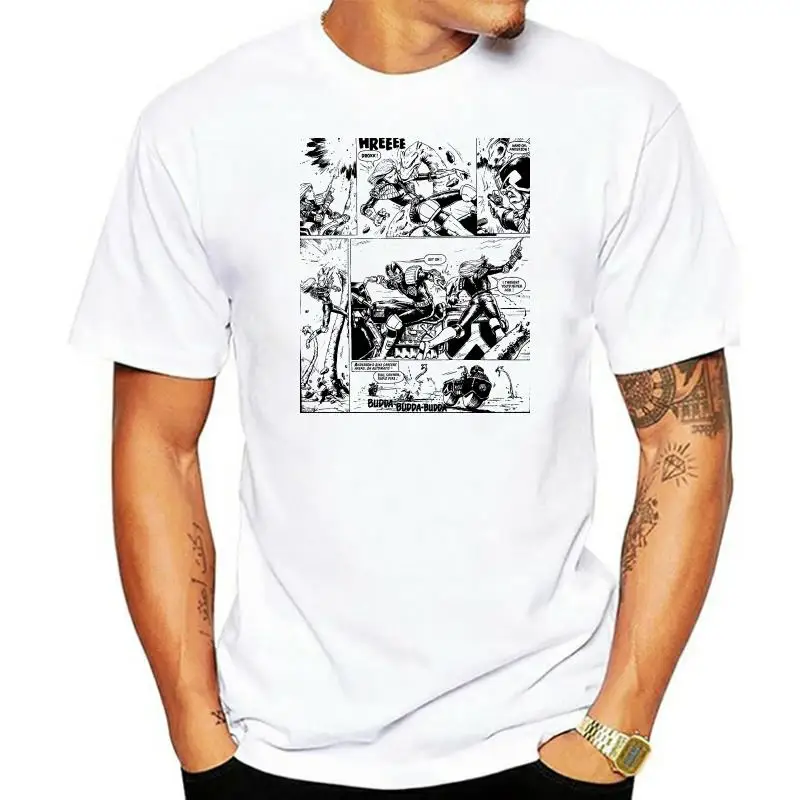 

2000AD Mens T-Shirt Judge Dredd By Steve Dillon City Of The Damned 154