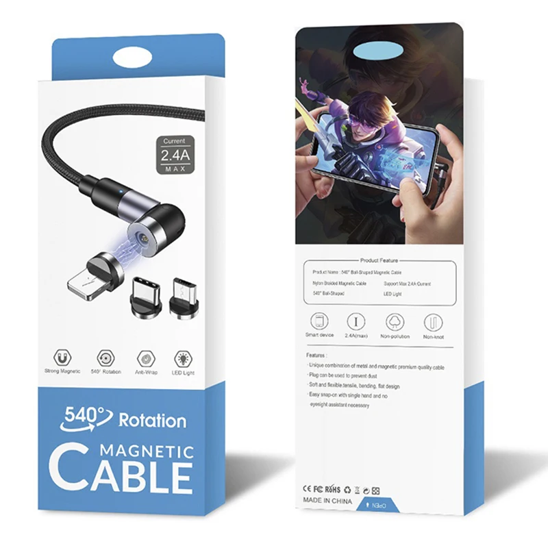 

3in1 Car Light Charging Cable Retractable Car Spring Type C 3A USB Cable for Huawei Xiaomi Samsung Quick Charge 4.0