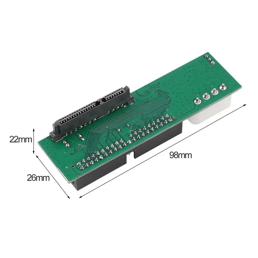 Адаптер-конвертер SATA в PATA IDE Модуль Plug &amp Play с поддержкой 7 + 15 Pin 3 5/2 5 HDD DVD-адаптер |