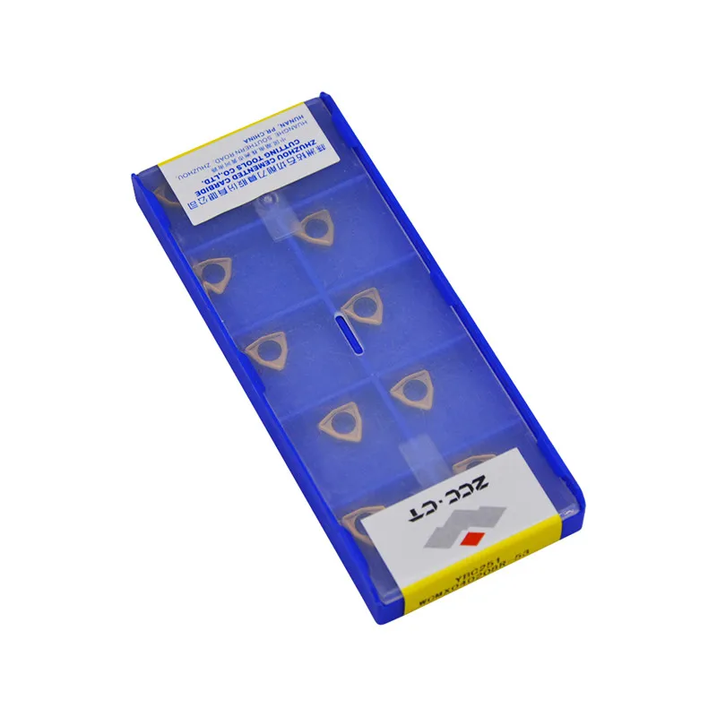 

10pcs WCMX040208R-53 YBC251 CNC Carbide Inserts tools