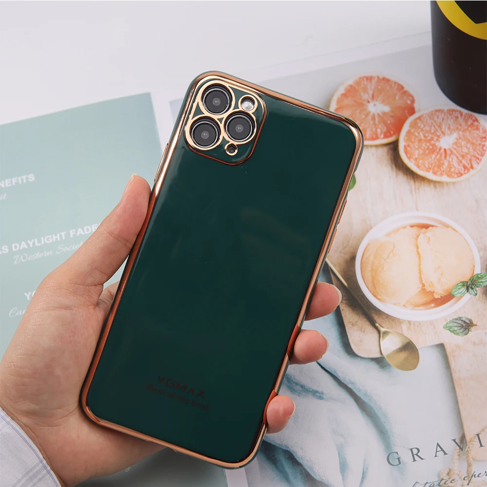 Электрохимически покрытый модный чехол для телефона iPhone 11 Pro Max, нежный бонбонный цвет для XS Max XR 8 7 Plus, полноценный защитный задний чехол.